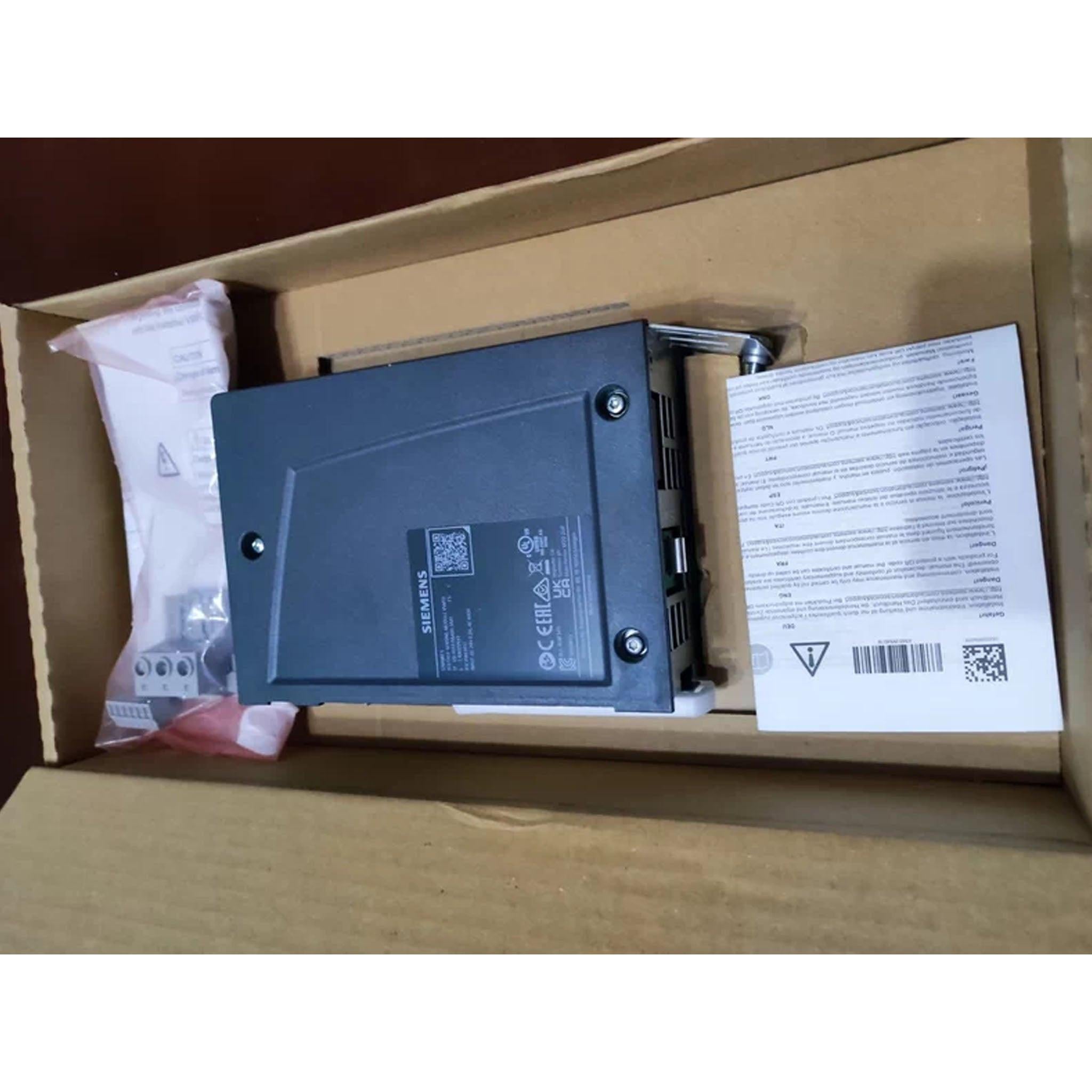 Siemens 6SL3210-1SE21-0AA0 SINAMICS S120 PM340 Power Module – 4.0kW / 10A with Integrated Filter.