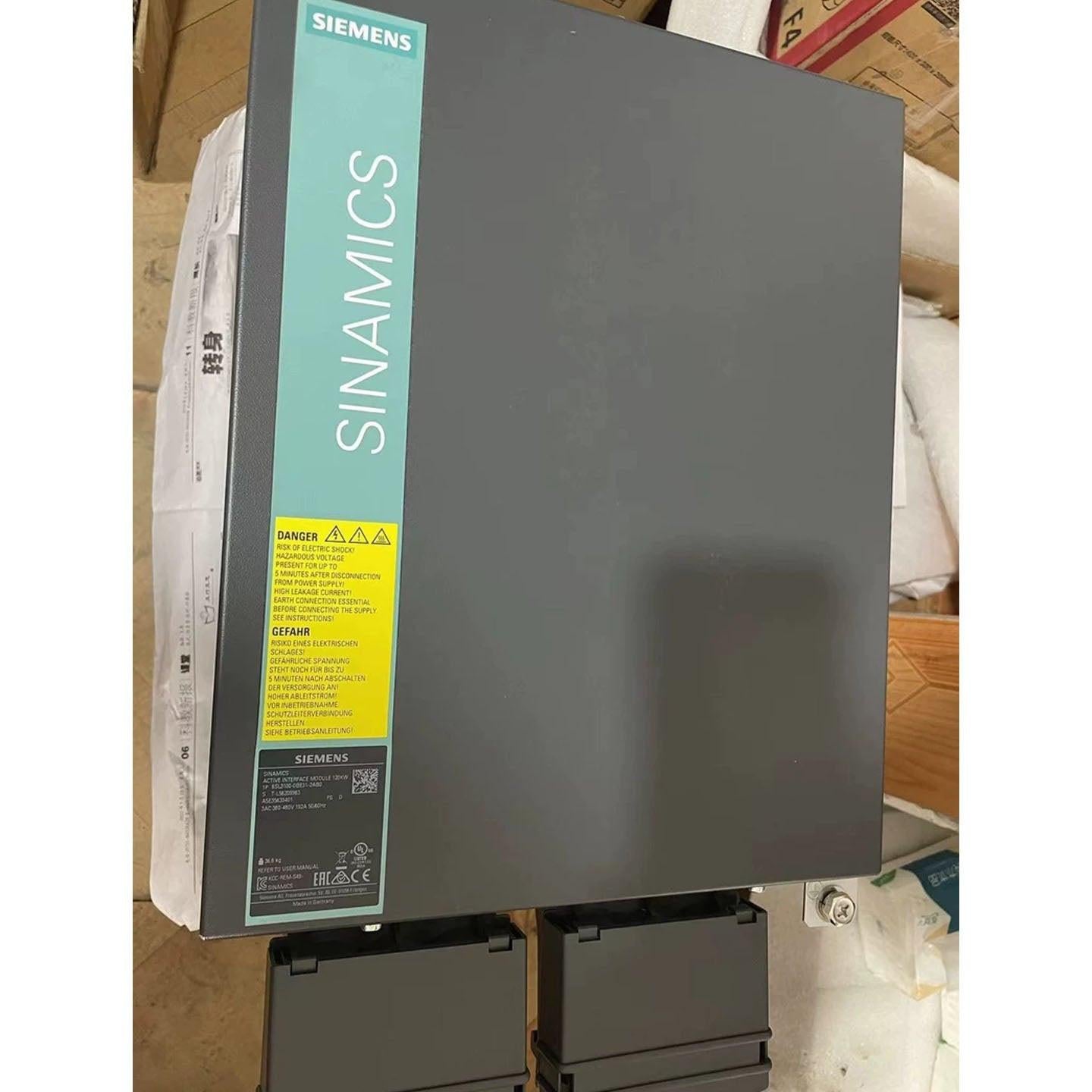 Siemens SINAMICS drive system showcasing advanced industrial automation technology for enhanced performance and efficiency